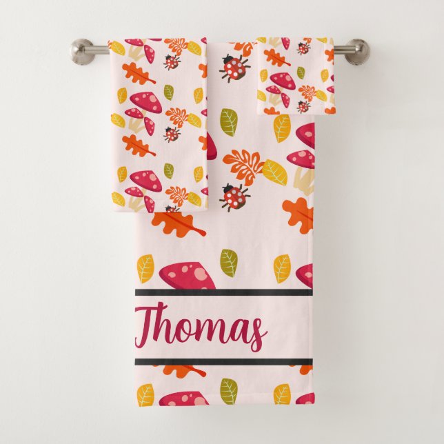 Fall Bath Towel Set (Insitu)