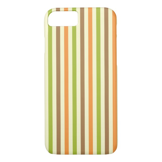 Fall Beauty and Stripes Case-Mate iPhone Case (Back)