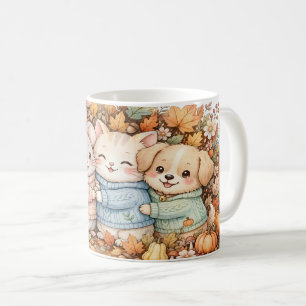 Fall Best Friends Animals Mug
