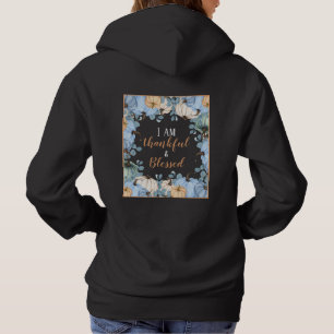 Fall Blessed and Thankful Long Sleeve Women's Hoodie