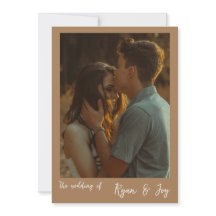 Fall/Boho Wedding Invitation