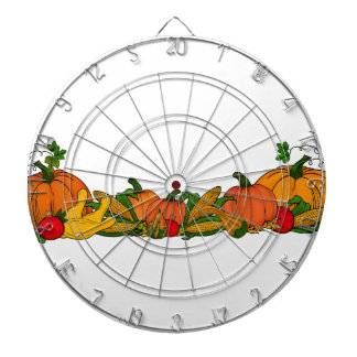 fall border dartboard