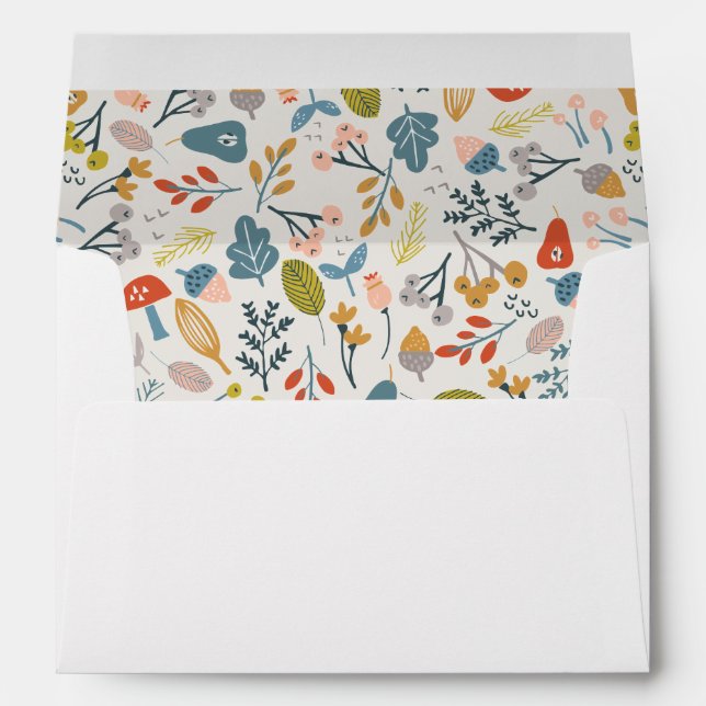 Fall Botanical Envelopes (Back (Bottom))