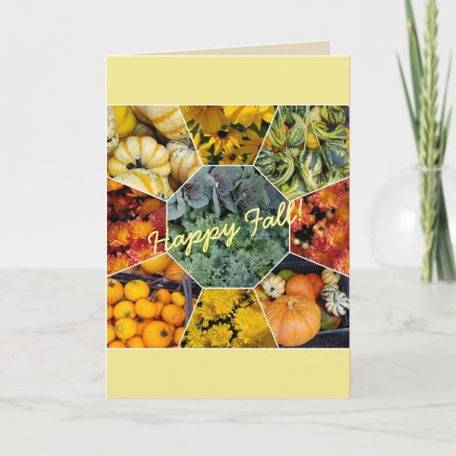 FALL BOUNTY - GREETING CARD (Front)