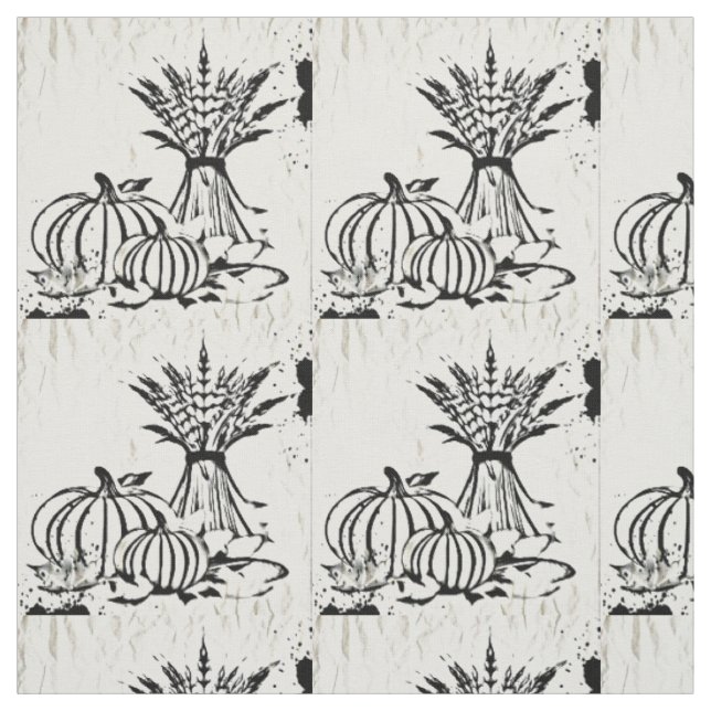 Fall Bounty Sketch Fabric (Swatch)