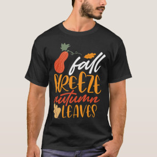Fall Breeze And Autumn Leaves T-Shirt