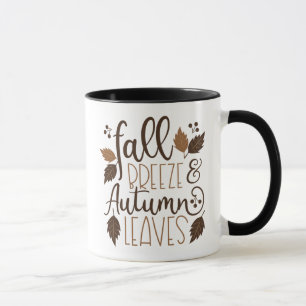 Fall Breeze Autumn Leaves Mug