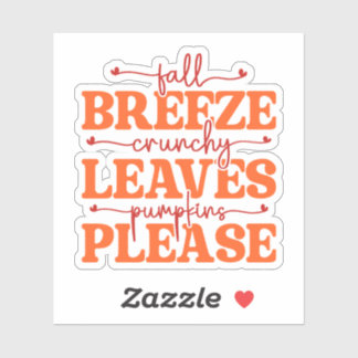 Fall Breeze Crunchy Leaves Pumpkins Please Autumn