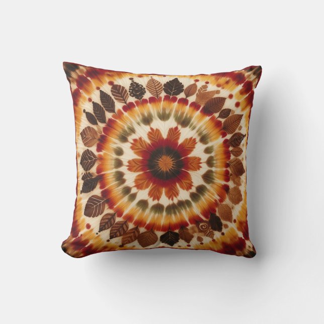 Fall / Bullseye / Tie Dye  Cushion (Front)