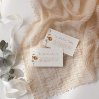 Fall Burnt Orange Poppy Books For Baby