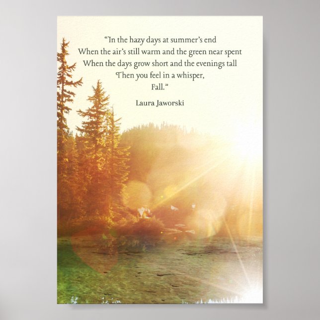 Fall by Laura Jaworski Poster (Front)