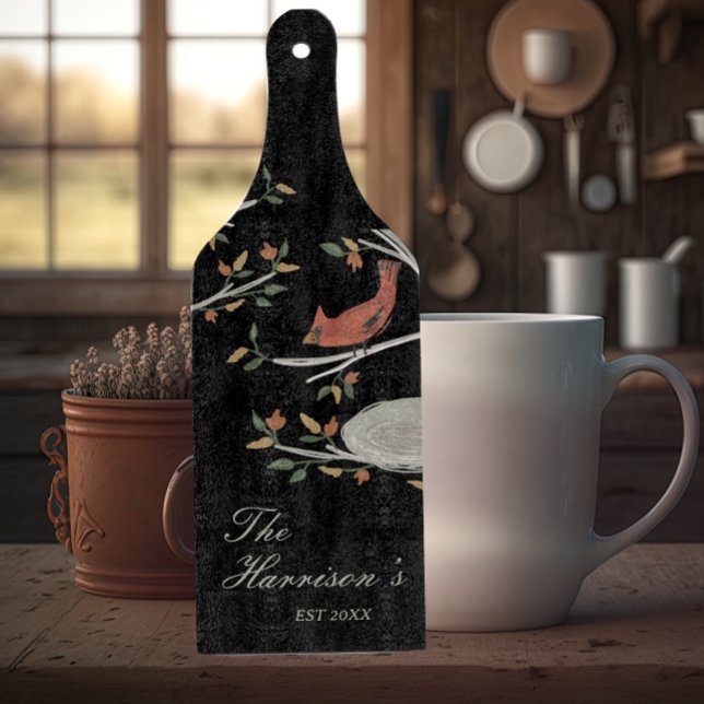 Fall Cardinal Custom Established Cutting Board (Creator Uploaded)