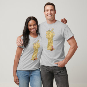 Fall Chipmunk And Haystack T-Shirt