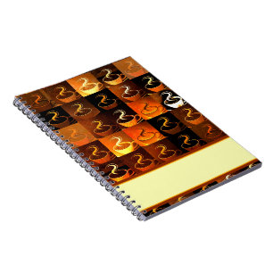 Fall coffee cups notebook