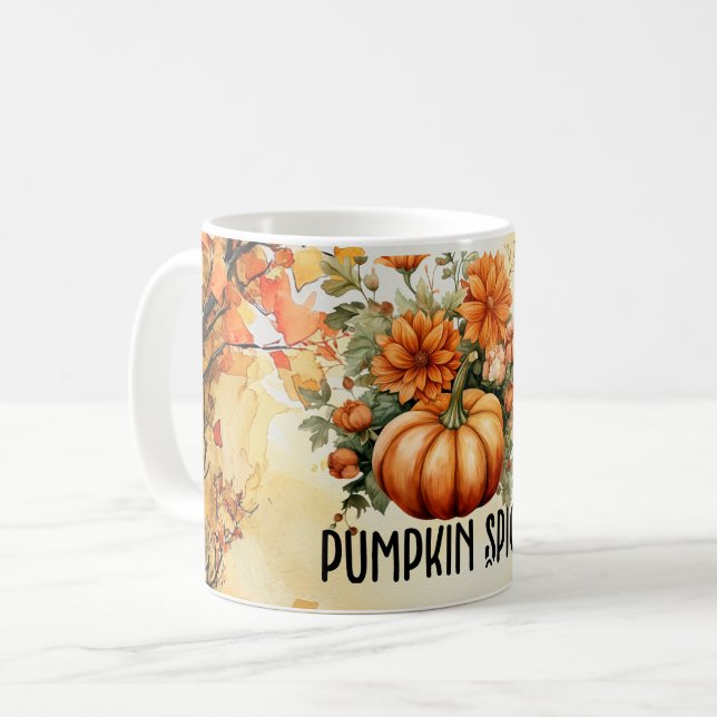 Fall  coffee mug (Front Left)