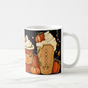 Fall Coffee Pumpkin Spice Latte Drinks Autumn Than Mug