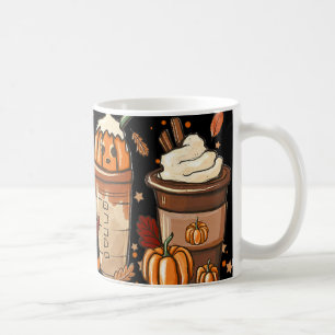Fall Coffee Pumpkin Spice Latte Drinks Autumn Than Mug
