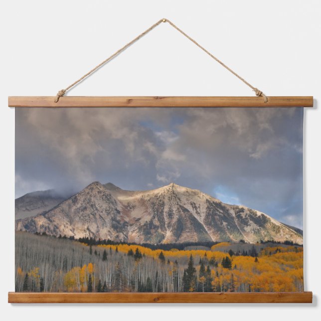 Fall Colors of Aspens, Keebler Pass Hanging Tapestry (Front)