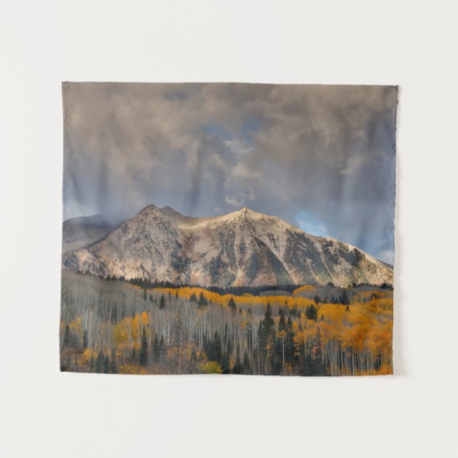 Fall Colors of Aspens, Keebler Pass Tapestry (Front (Horizontal))
