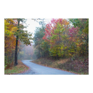Fall colors on Massanutten Mountain scenic drive Photo Print