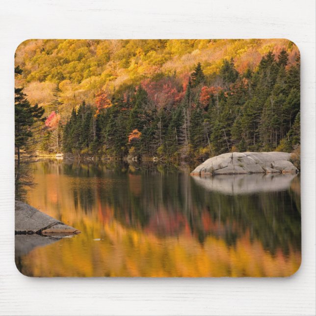 Fall Colors Reflected on Beaver Pond Mouse Pad (Front)