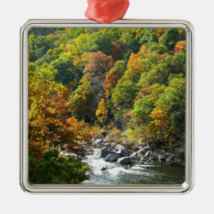 Fall Colour at Ohiopyle State Park Metal Ornament