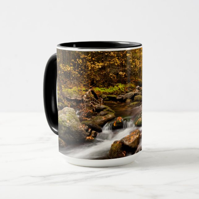 Fall Colour Jefferson Brook | White Mountains Mug (Front Left)