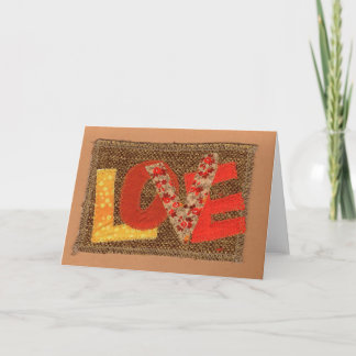 Fall Colour Love Holiday Card