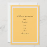 fall colourful leaves blank  invitation