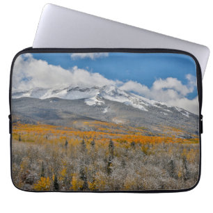 Fall Colours Aspens & Rocky Mountains, Colorado Laptop Sleeve