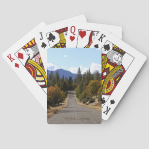 Fall colours at Ewing Reservoir... Playing Cards