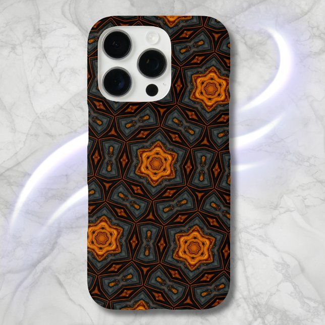 Fall Colours Blue, Grey, Gold iPhone Case (Available in all iPhone styles and sizes, plus Tough or Barely There styles.)