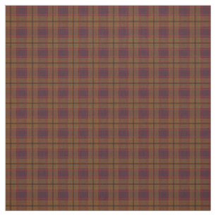 Fall Colours   Brown Plaid Fabric