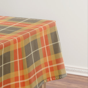 Fall Colours Classic Plaid Tablecloth