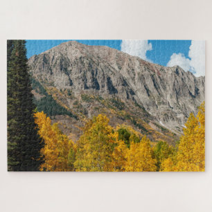 Fall Colours in Crested Butte, Colorado Jigsaw Puzzle