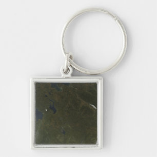 Fall colours in northwestern Russia Key Ring