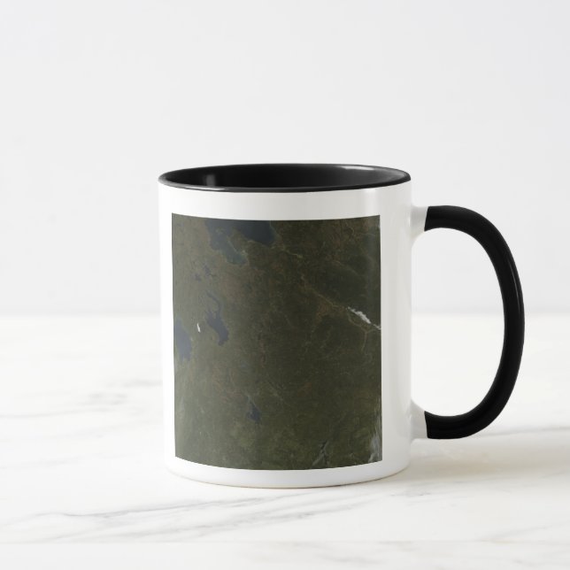 Fall colours in northwestern Russia Mug (Right)
