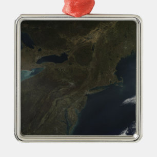 Fall colours in the eastern United States Metal Ornament