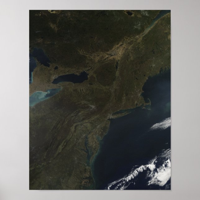 Fall colours in the eastern United States Poster (Front)