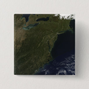 Fall colours in the northeastern United States 15 Cm Square Badge