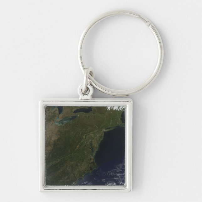 Fall colours in the northeastern United States Key Ring (Front)
