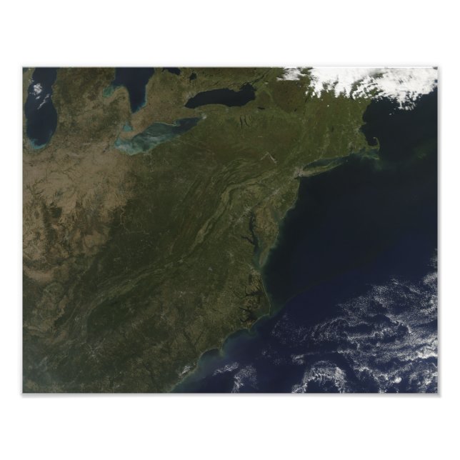 Fall colours in the northeastern United States Photo Print (Front)