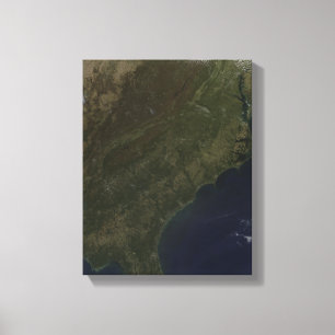 Fall colours in the southeastern United States Canvas Print