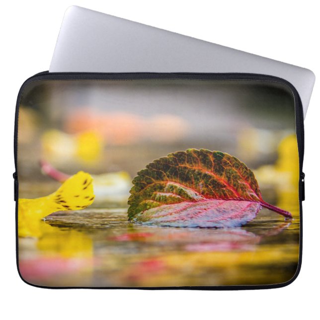 Fall colours laptop sleeve (Front)