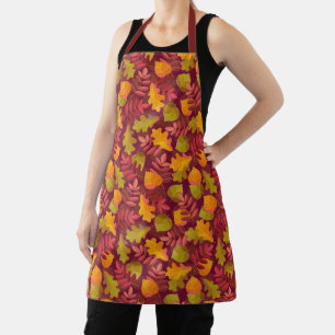Fall Colours Leaves Apron