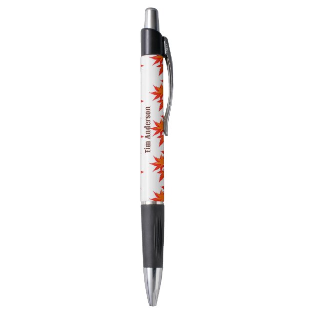Fall Colours Maple Leaves Orange Vibrant (Bottom (Vertical))
