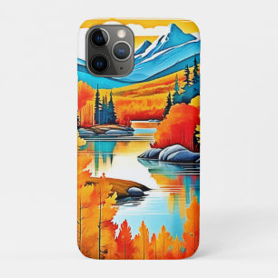 Fall Colours Mountain View iPhone 11 Pro Case
