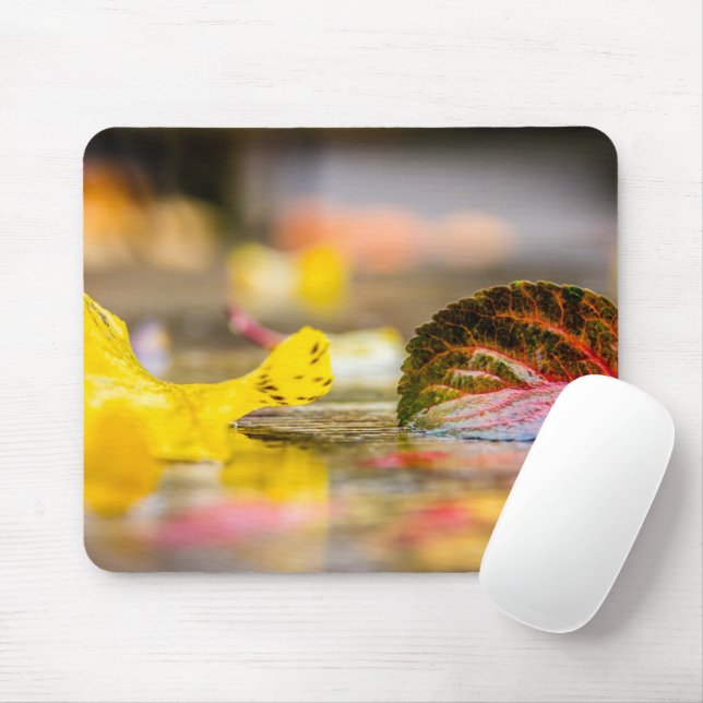 Fall colours mouse pad (With Mouse)