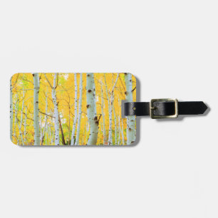 Fall colours of Aspen trees 1 Luggage Tag