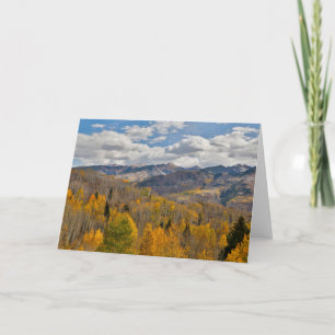Fall Colours of Aspens & Oaks Keebler Pass Card
